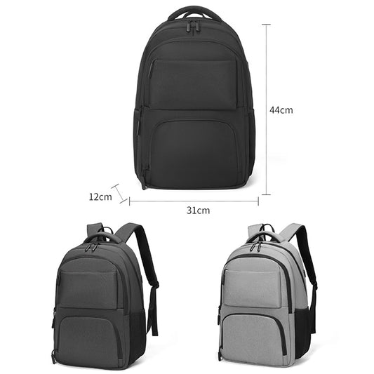 cxs-615 Multifunctional Oxford Laptop Bag Backpack (Black) by bashfashion