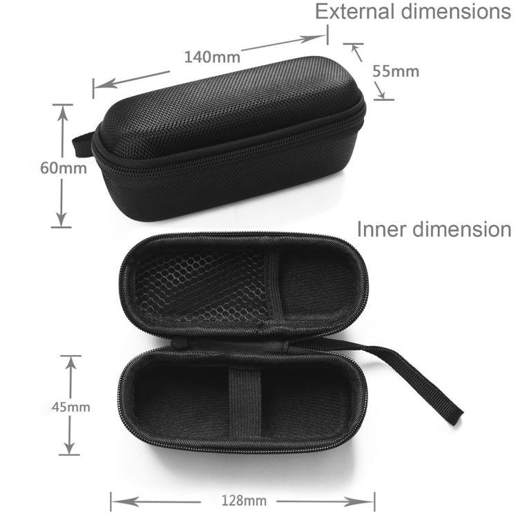 2 PCS Smart VR360 Sport Camera Protection Bag for Insta360 ONE, Size: 14 x 6 x 5.5cm(Black) by bashfashion