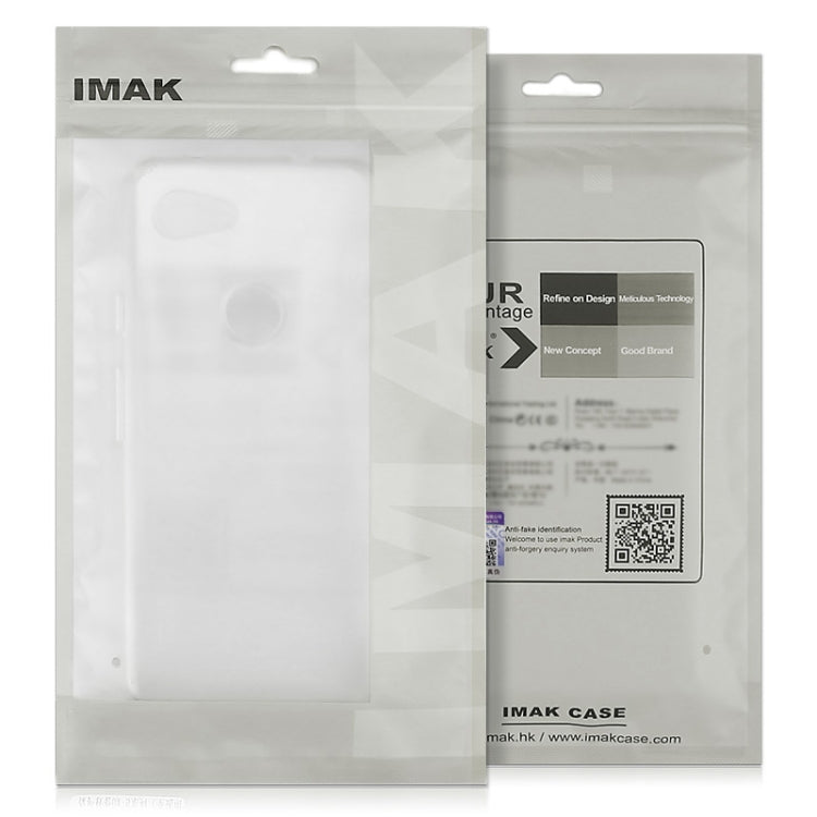 For Google Pixel 8a IMAK UX-5 Series Transparent Shockproof TPU Protective Phone Case(Transparent) by imak