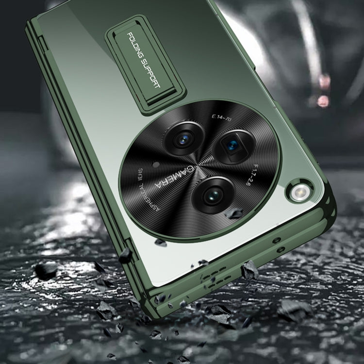 For OPPO Find N3 / OnePlus Open GKK Integrated Magnetic Fold Hinge Shockproof Phone Case(Black) by GKK