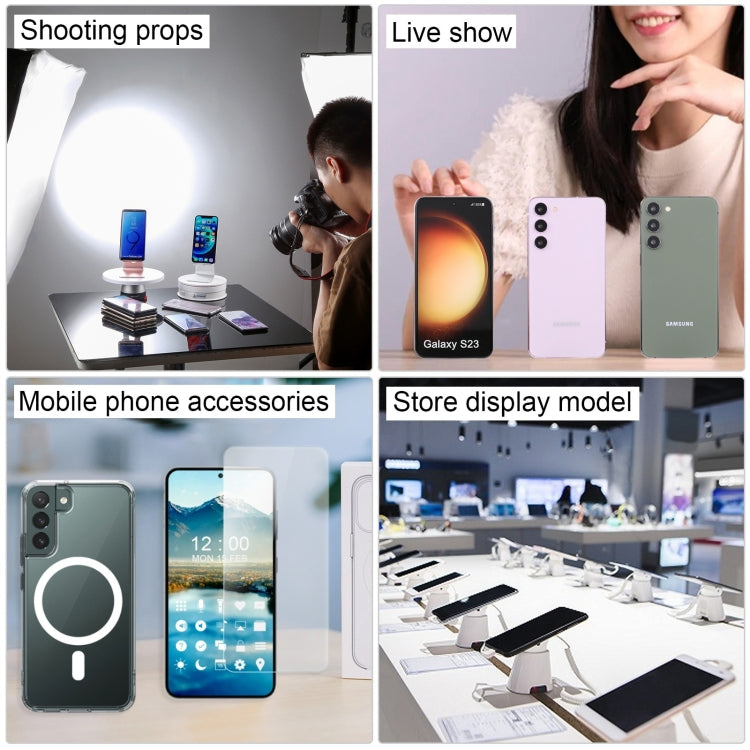 For Samsung Galaxy S23 5G Color Screen Non-Working Fake Dummy Display Model (White) by bashfashion