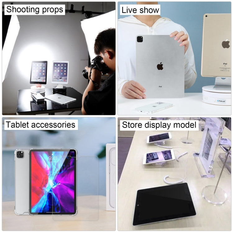 For iPad Pro 12.9 2021 Color Screen Non-Working Fake Dummy Display Model(Silver) by bashfashion