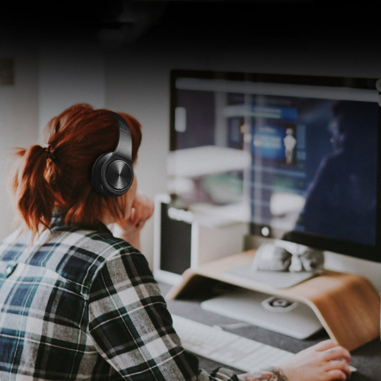 FG-69 Bluetooth Wireless Headset Subwoofer Mobile Computer Headset(Blue) by bashfashion