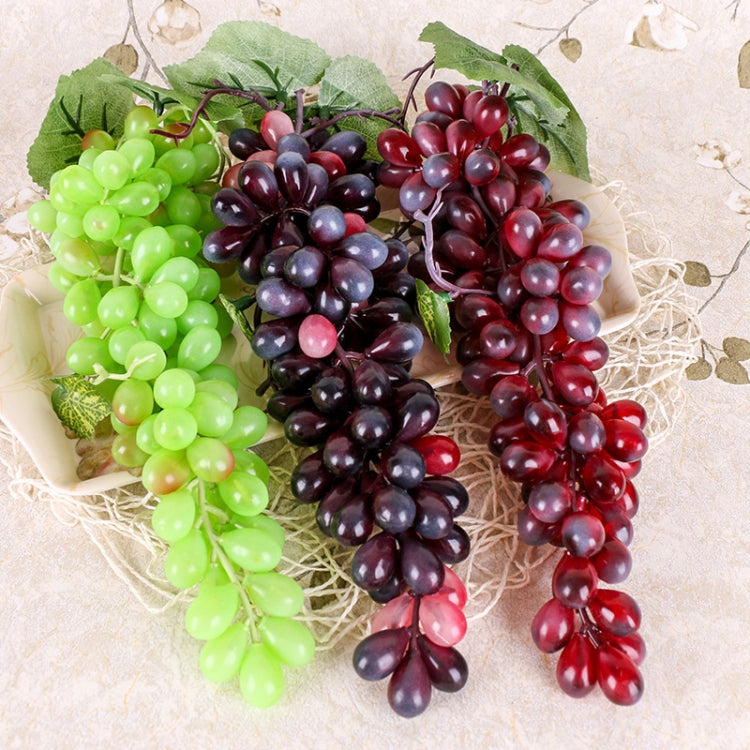 2 Bunches 85 Green Grapes Simulation Fruit Simulation Grapes PVC with Cream Grape Shoot Props by bashfashion