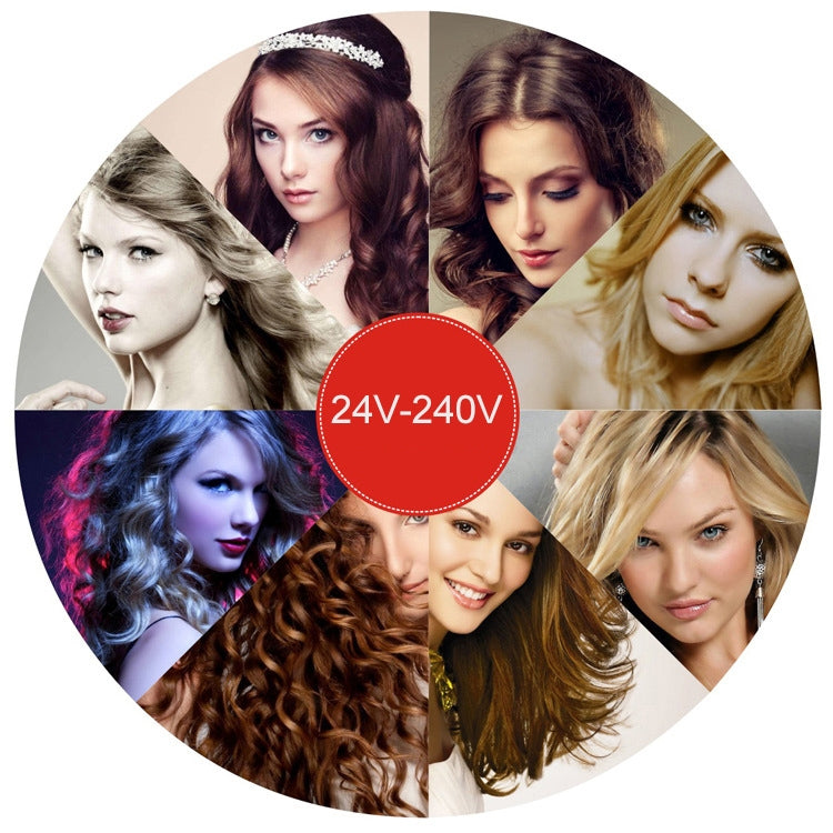 Digital Extension Heating Perm Hairdressing Tool Color Random Delivery(24V 15Bar) by bashfashion