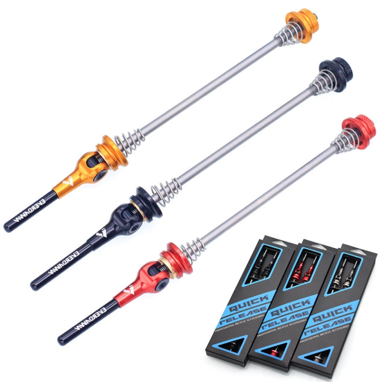 EVERDAWN Mountain Highway Bike Titanium Alloy Axis Quick Removal Rod Front And Rear Rollers Open Flower Drum Fixed Axis Trolley(Titanium Color) by bashfashion