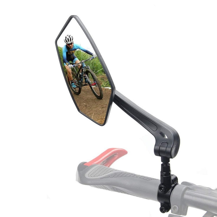 Mountain Bike High Definition Flat Reflective Rearview Mirror, Specification: Single Left by bashfashion