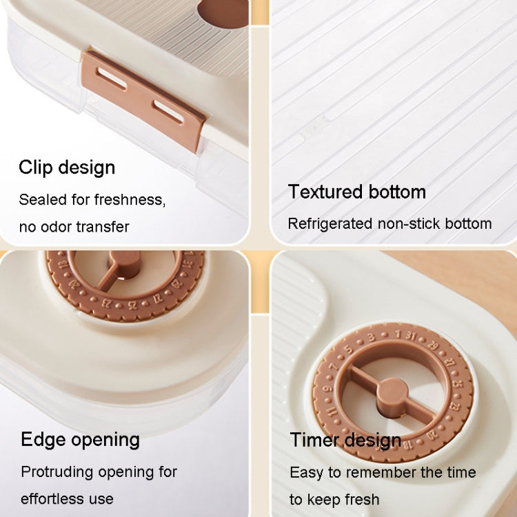 2 Layer With Cover Dumpling Storage Box Food Grade Home Dumpling Frozen Fresh Case by bashfashion