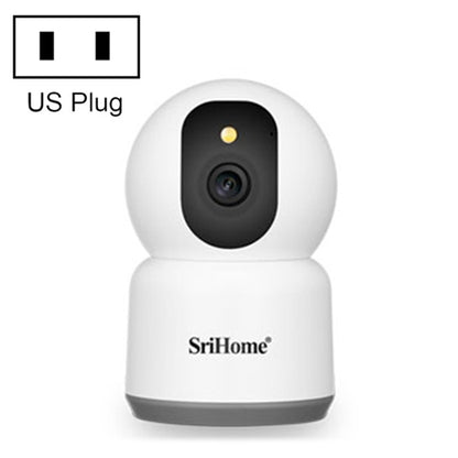 SirHome SH038 5MP QHD 5G WiFi IP Camera, Support Night Color & Motion Detection & Two Way Talk & Human Detection & TF Card, US Plug by SriHome