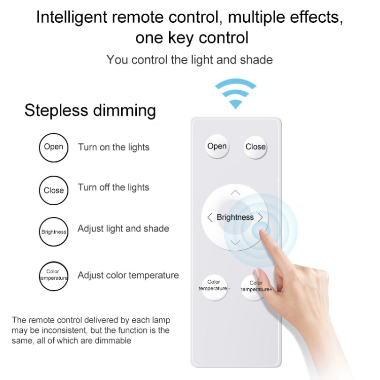 Macaron LED Round Ceiling Lamp, Stepless Dimming, Size:60cm(Pink) by bashfashion