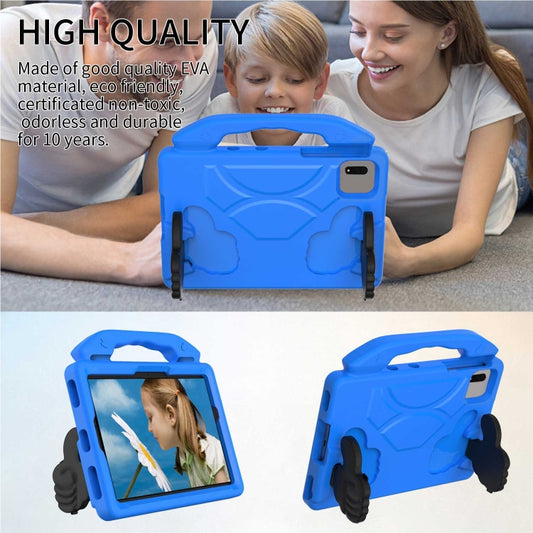 For Samsung Galaxy Tab S7 / S8 Children EVA Shockproof Tablet Case with Thumb Bracket(Blue) by bashfashion