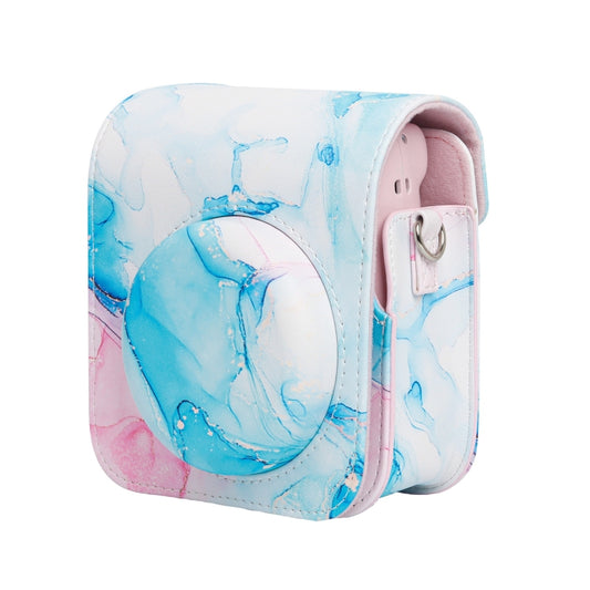 For FUJIFILM instax mini 12 Painted Full Body Leather Case Camera Bag with Strap(Dream Waves) by bashfashion
