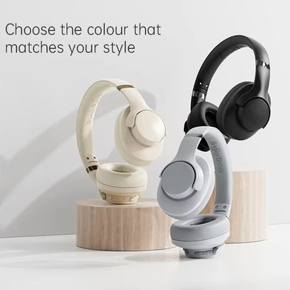 BT048 ANC Noise Reduction Bluetooth 5.3 Wireless Headset(Black) by bashfashion