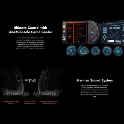 ONE-NETBOOK OneXPlayer F1 Pro 7 inch Handheld Game Console, 32GB+2TB, Windows 11 AMD Ryzen AI 9 365 CPU(UK Plug) by ONE-NETBOOK