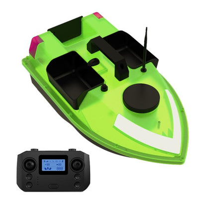 D20 Three Hoppers Smart Control Fishing Bait Boat Support GPS Built-in Light Strip, Plug:EU Plug by bashfashion