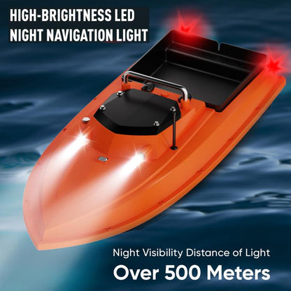 D80B GPS High Power Smart Remote Control Fishing Bait Boat Support Trawling, Plug:EU Plug by bashfashion