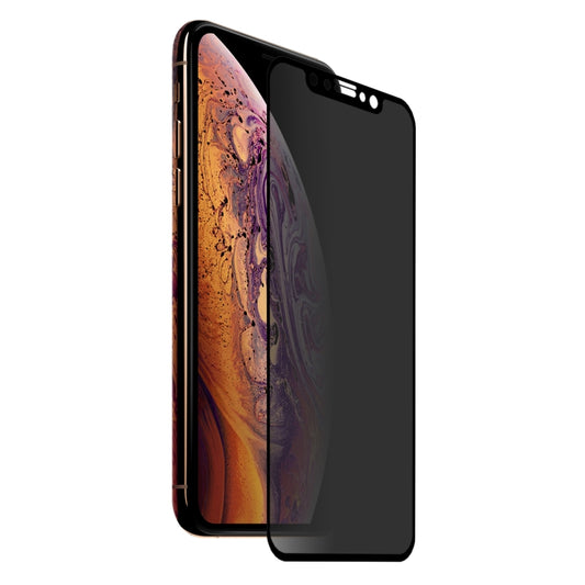 For iPhone XS Max ENKAY Hat-Prince 0.26mm 9H 6D Privacy Anti-glare Full Screen Tempered Glass Film by ENKAY