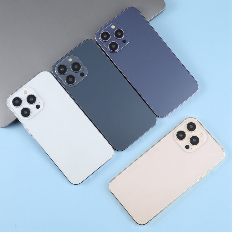 For iPhone 14 Pro Max Color Screen Non-Working Fake Dummy Display Model(Deep Purple) by bashfashion