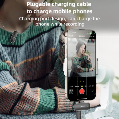 YESIDO KR17 2 in 1 Wireless Lavalier Microphone Type-C Receiver with Charging Box by Yesido