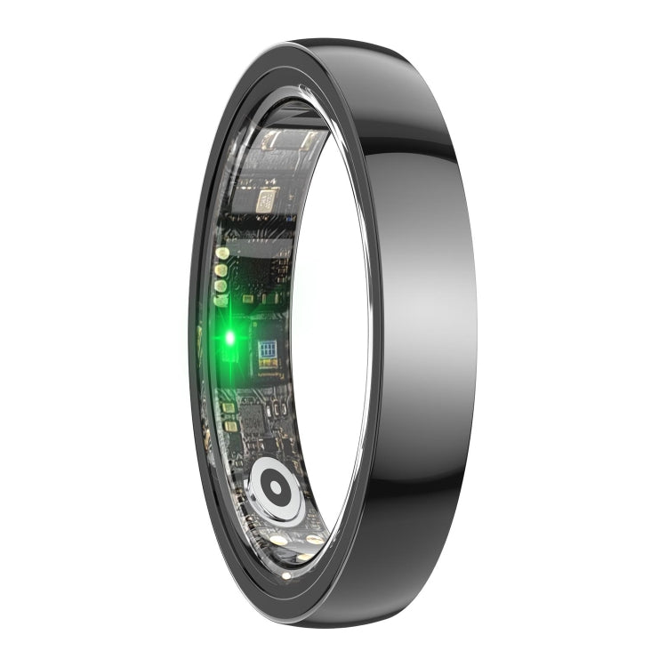 R1000 SIZE 7 Smart Ring, Support Heart Rate / Blood Oxygen / Sleep / Multiple Sports Modes(Black) by bashfashion