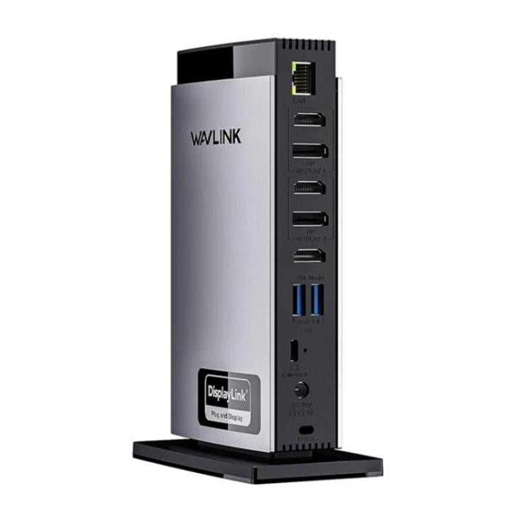 WAVLINK WL-UG69PD13Pro DisplayLink Docking Station 15 in 1 USB-C Hub for MacBook Laptop(US Plug) by WAVLINK