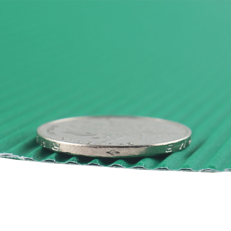 10 Sheets Corrugated Paper Thickened Wrapping Paper Handmade DIY Wrapping Paper Material, Specification: 50x70cm(Dark Green) by bashfashion