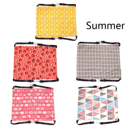 PE-160 Canvas Hanging Cat Cage Hammock Adjustable Length Swing Pet Nest, Size: S(Pink Winning Cat) by bashfashion