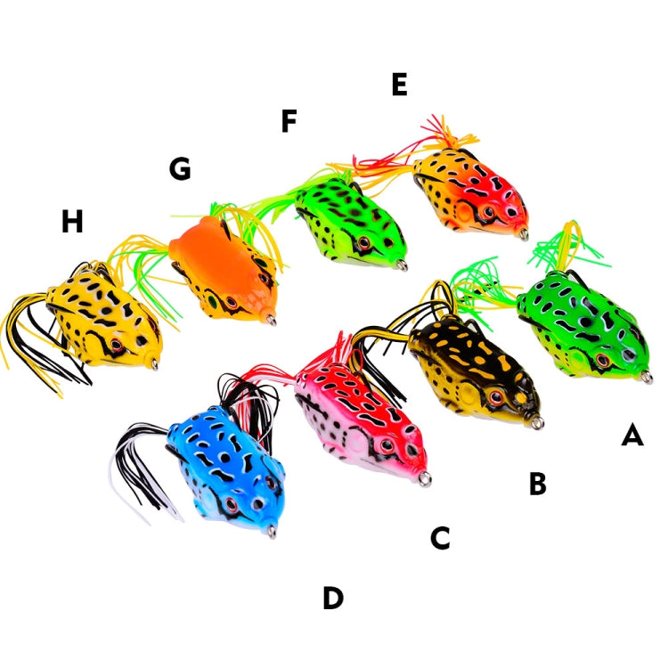 Thunder Frog Road Lure Fake Bait Simulation Soft Bait, Specification: 17.5g 6.5 cm(A) by bashfashion
