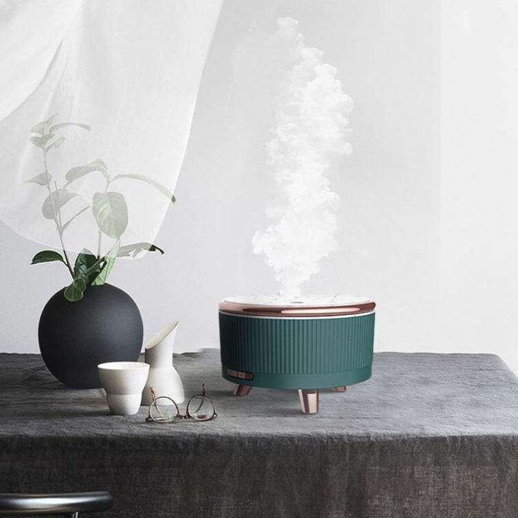 Ultrasonic Aromatherapy Diffuser Humidifier Essential Oil Diffuser AU Plug(Purple Flower Dot) by bashfashion