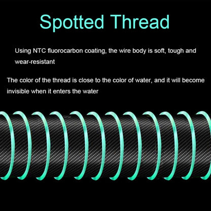 2pcs Outdoor Fishing Anti-tangle Spotted Invisible Line Set with Scale, Size: 4.5m(3.0) by bashfashion