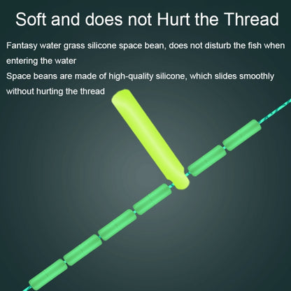 2pcs Outdoor Fishing Anti-tangle Spotted Invisible Line Set with Scale, Size: 5.4m(3.5) by bashfashion