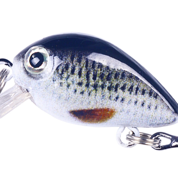 HENGJIA 2.5cm 1.5g Floating Water Little Fat Micro-Object Mini 3D Printing Luya Bait(3) by HENGJIA