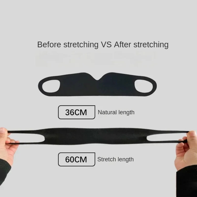 Strong Blackout Soft Relieve Fatigue Eye Protection Skin-Friendly Breathable Elasticity Washable Eye Mask, Size: L(Skin Color) by bashfashion