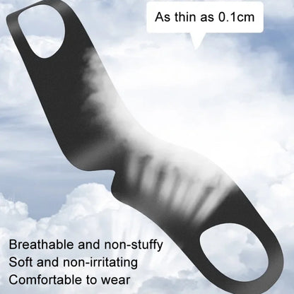 Strong Blackout Soft Relieve Fatigue Eye Protection Skin-Friendly Breathable Elasticity Washable Eye Mask, Size: L(Skin Color) by bashfashion