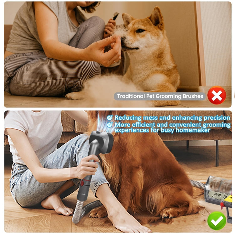 For Dyson V7 V8 V10 V11 V15 Pet 3 In 1 Grooming Suction Head Set Without Hose by bashfashion