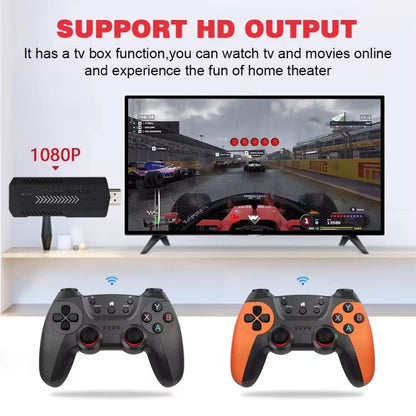 X2 Ultra Video Game Stick Console With 2.4G Double Wireless Controller 256GB by bashfashion