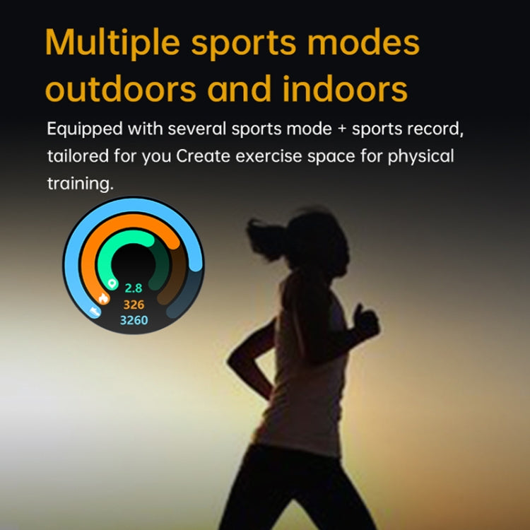 WS-37 1.43-Inch AMOLED IP67 Waterproof Health Monitoring Bluetooth Call Smart Watch(Orange) by bashfashion