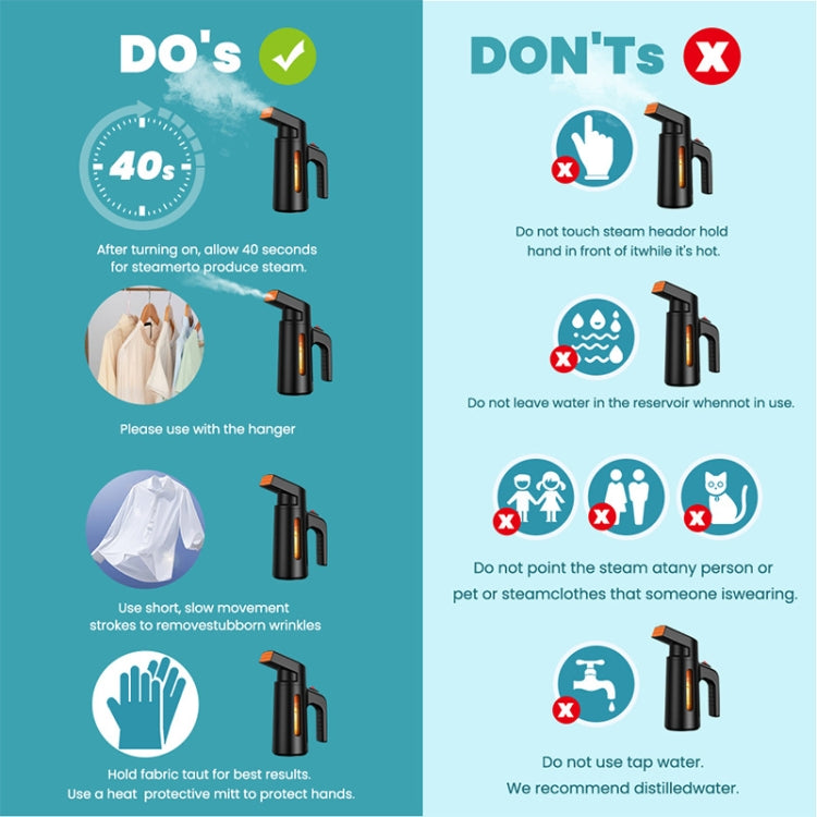 GY-168 Portable Handheld Hanging Iron Wet And Dry Dual-Use Electric Iron, Spec: EU Plug by bashfashion