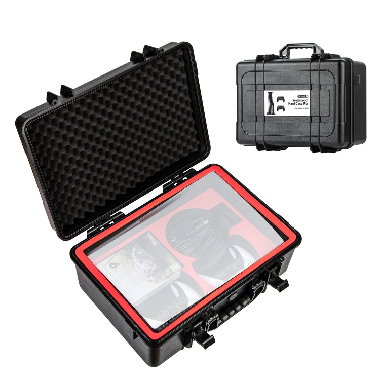 For PS5 DEVASO Game Console Storage Box Hard-shell Waterproof Handheld Case by DEVASO