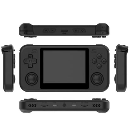 O30S 3.5-inch IPS Screen Open Source Handheld Game Console Linux System, Memory: 128G(Black) by bashfashion