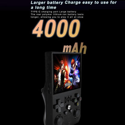 Portable Open Source GBA/FC Arcade Handheld Game Console, Size: 64G(White) by bashfashion