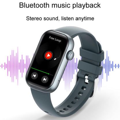 QS50 1.47inch TFT Screen Smart Wristband Support Bluetooth Calling / Oxygen Detection / Sleep Detection / Heart Rate Detection(Gray Green) by bashfashion